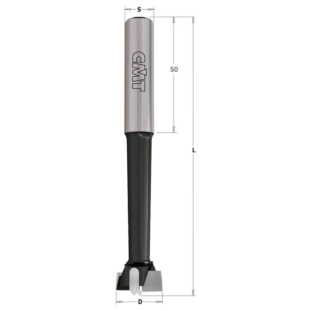 CMT 513.250.11 BORING BIT HW D=25X125 S=13X50 RH - Image 2