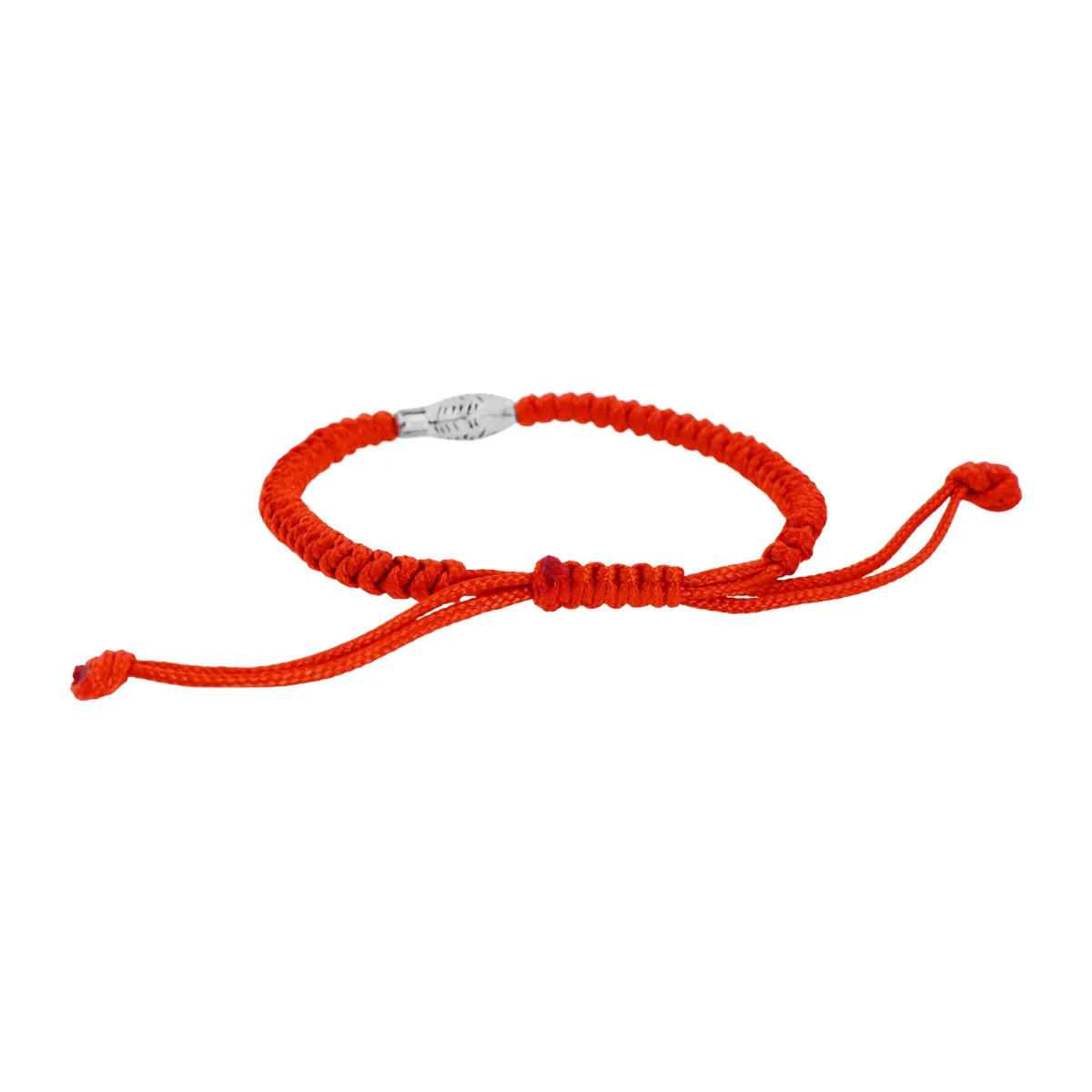 Silver Tone Fish Kabbalah Red String Bracelet Protection Against Evil Eye - Red Bracelet for Protection Good Luck - Red Protection Bracelet for Men Women - Image 4